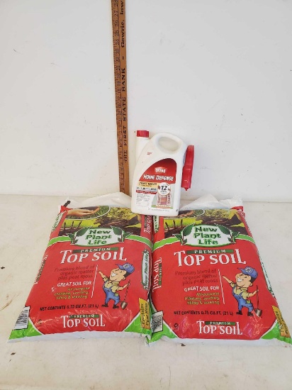 2 Scotts Premium Top Soil (21L), Ortho Home Defense Insect Killer