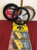 Steering wheel covers and License frame