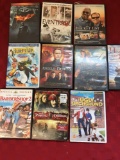 DVD Movie / Bundle - 10 Total DVDs Surfs up , the bucket list and more