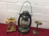 Vintage #30 Montgomery Wards Better Lantern Kerosene 13 Inch Great Condition