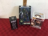 Assassin's Creed Aguilar Crouching Funko POP #379 Loot Crate Exclusive and Predador jungle demon