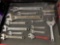 Crescent, Pittsburgh, Diamalloy, plus adjustable wrenches