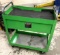 US general 30 inch service cart green