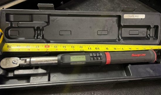 Snap-On 3/8 inch electronic torque Wrench nice