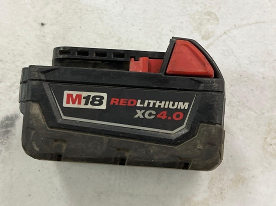 Milwaukee M18 XC 4.0 battery