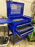 BLUE POINT BY SNAP ON!! Nice wheeled Tool Box