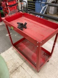 Nice wheeled Cart Red