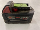 Milwaukee M18 5.0 battery