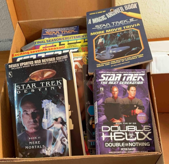 huge lot of Star Trek books