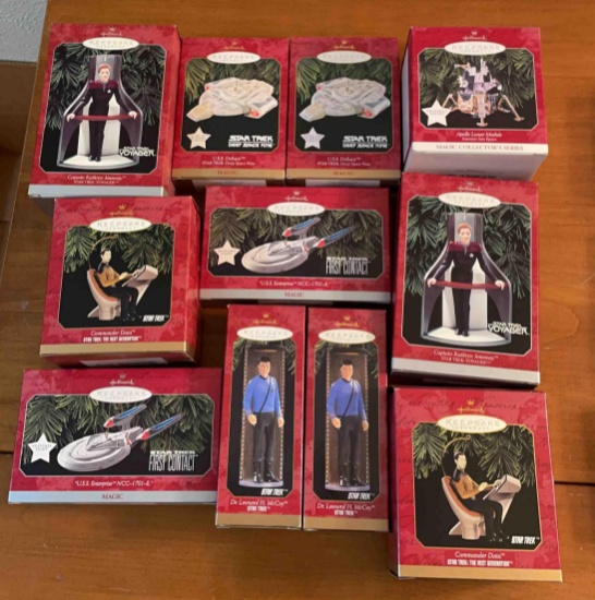 Star Trek hallmark keepsake ornaments