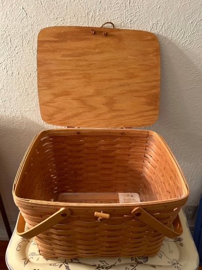 Longaberger wood crafts Basket