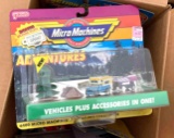 vintage Micro machines, hot wheels and more