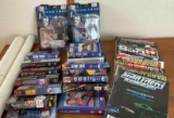 huge Star Trek lot with magazines, VHS, figurines and posters