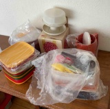 huge lot of vintage brand new Tupperware!