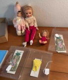 vintage dolls and clothes