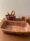 Longaberger wood crafts Baskets