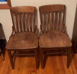 4 vintage chairs - sturdy