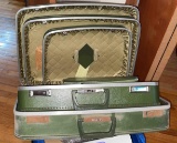 vintage luggage- new - largest one has some rust others are very well preserved