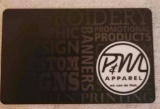 PYM Apparel $50.00 Gift Certificate