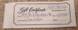 Polk City Pub $50 Gift Certificate