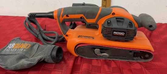 Ridgid heavy duty variable speed 3?x18? belt sander