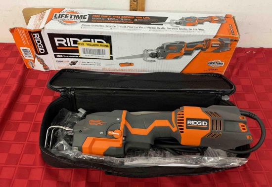 Ridgid one hand orbital reciprocating saw