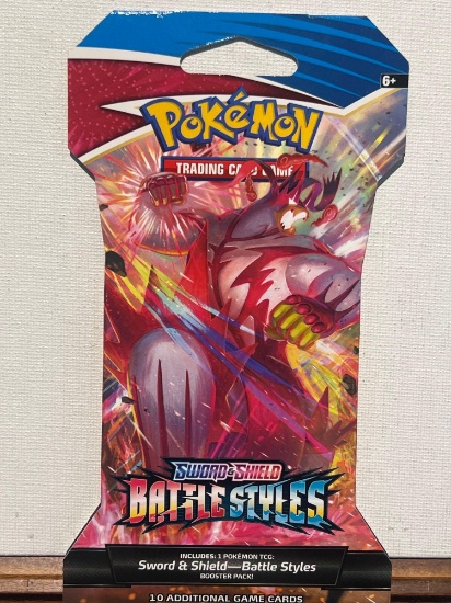 2021 Pokemon Battle Styles unopened