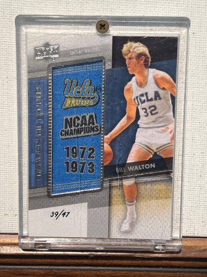 2014-15 UD Bill Walton patch card 39/47