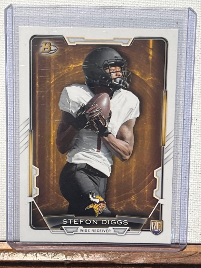 2015 Bowman Stefon Diggs Rookie