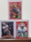 1989 Pro Set Deion Sanders and Troy Aikman Rookies plus 1990 PS Jerry Rice