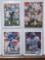 Lot of 4 Barry Sanders cards