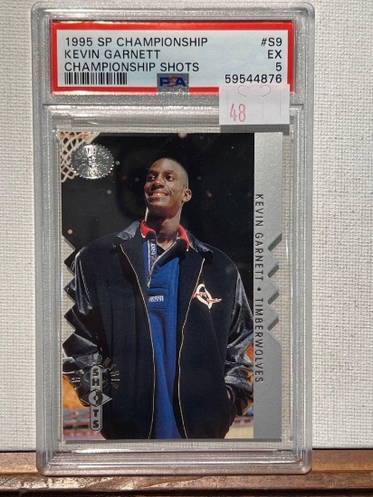 1995 SP CHAMPIONSHIP KEVIN GARNETT CHAMPIONSHIP SHOTS PSA 5