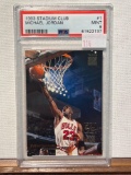 1993 STADIUM CLUB MICHAEL JORDAN PSA 9