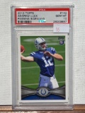 2012 TOPPS ANDREW LUCK PASSING SIDEWAYS Rookie PSA 10