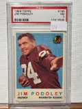 1959 TOPPS JIM PODOLEY PSA 7