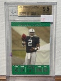 2007 TOPPS TX EXCLUSIVE #105 JAMARCUS RUSSELL/399 Beckett 9.5