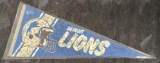 Detroit Lions Football Pendant 40+ Autographs including Barry Sanders