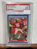 1990 SCORE JOE MONTANA PSA 9 oc