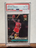 1992 ULTRA MICHAEL JORDAN PSA 8