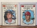 1970 Topps Pete Rose and Carl Yastrzemski