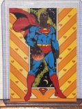 Michael Jordan Superman promo card