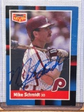 1988 Donruss Mike Schmidt Autograph card