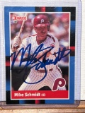 1988 Donruss Mike Schmidt Autograph card