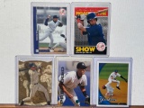 Lot of 5 Derek Jeter Cards including Road to the Show