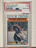 1982 0 - PEE - CHEE WAYNE GRETZKY IN ACTION PSA 7