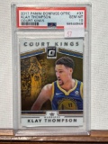 2017 PANINI DONRUSS OPTIC KLAY THOMPSON COURT KINGS PSA 10