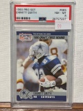 1990 PRO SET EMMITT SMITH Rookie PSA 8