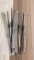L.J. Smith set of 12 stairs metal balusters 44?
