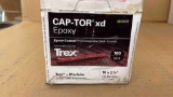 Cap-Tor Epoxy coated PVC/composite deck screws 10x2-3/4? Qty 100/ 10 boxes