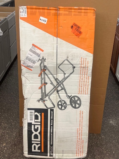 Ridgid MS-UV Universal Miter saw Stand appears to be unopened